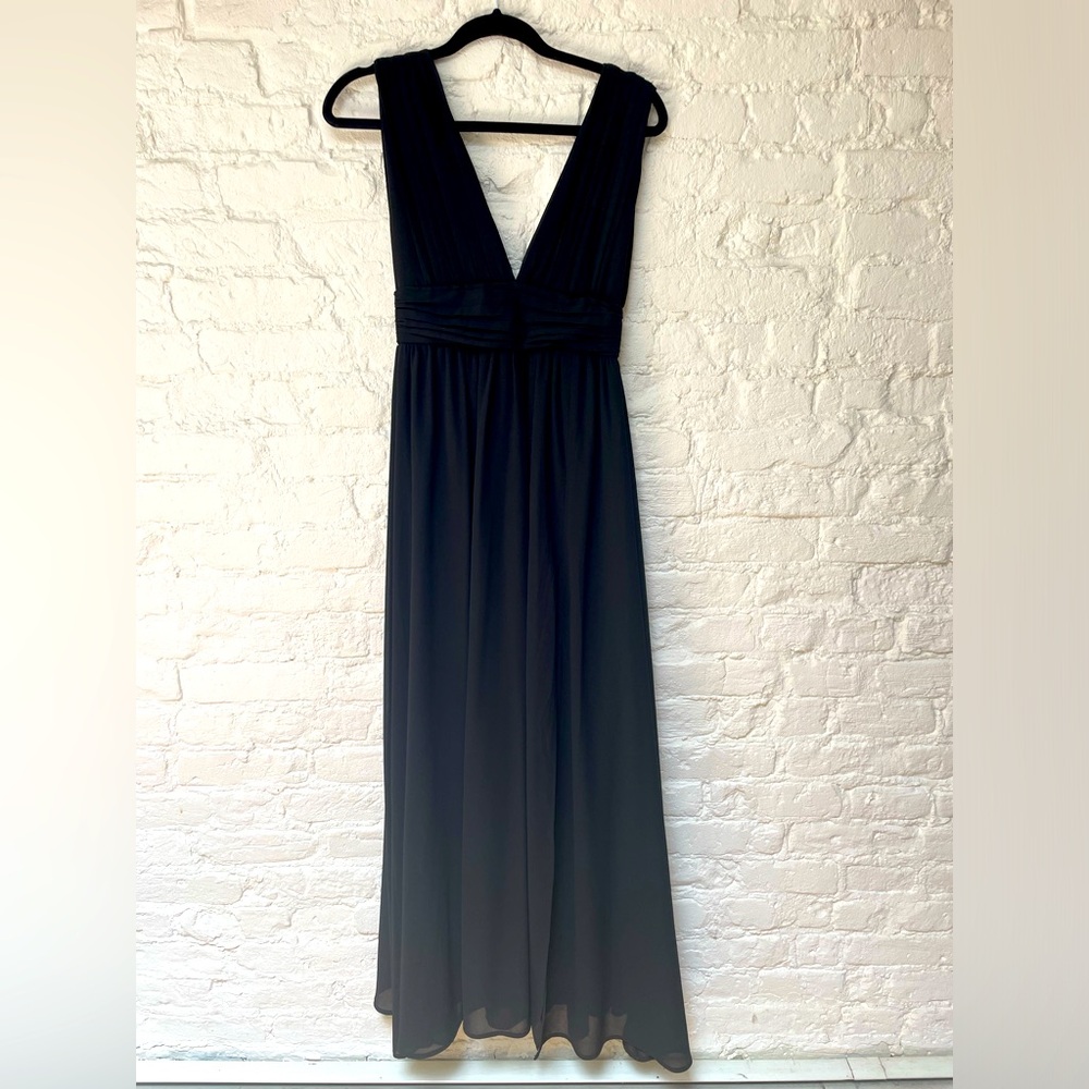 Lulus XS bridesmaid dress black